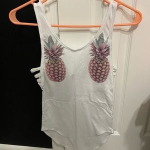 Pineapple bodysuit